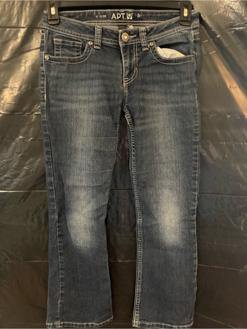 Apt. 9 Women's Dark Blue Bootcut Stretch Jeans